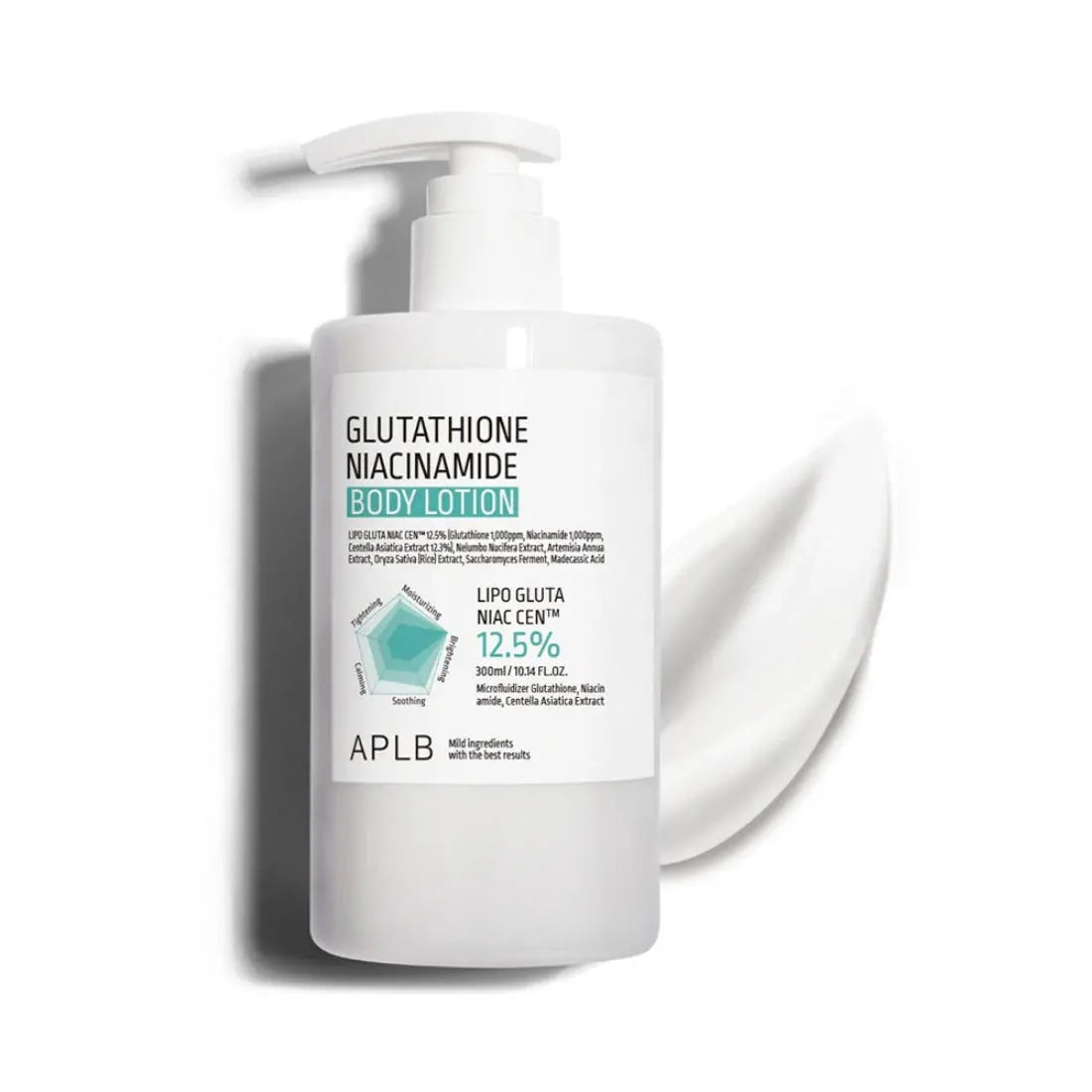 APLB - Lotion Corporelle Glutathion et Niacinamide - 300ml SkinGard