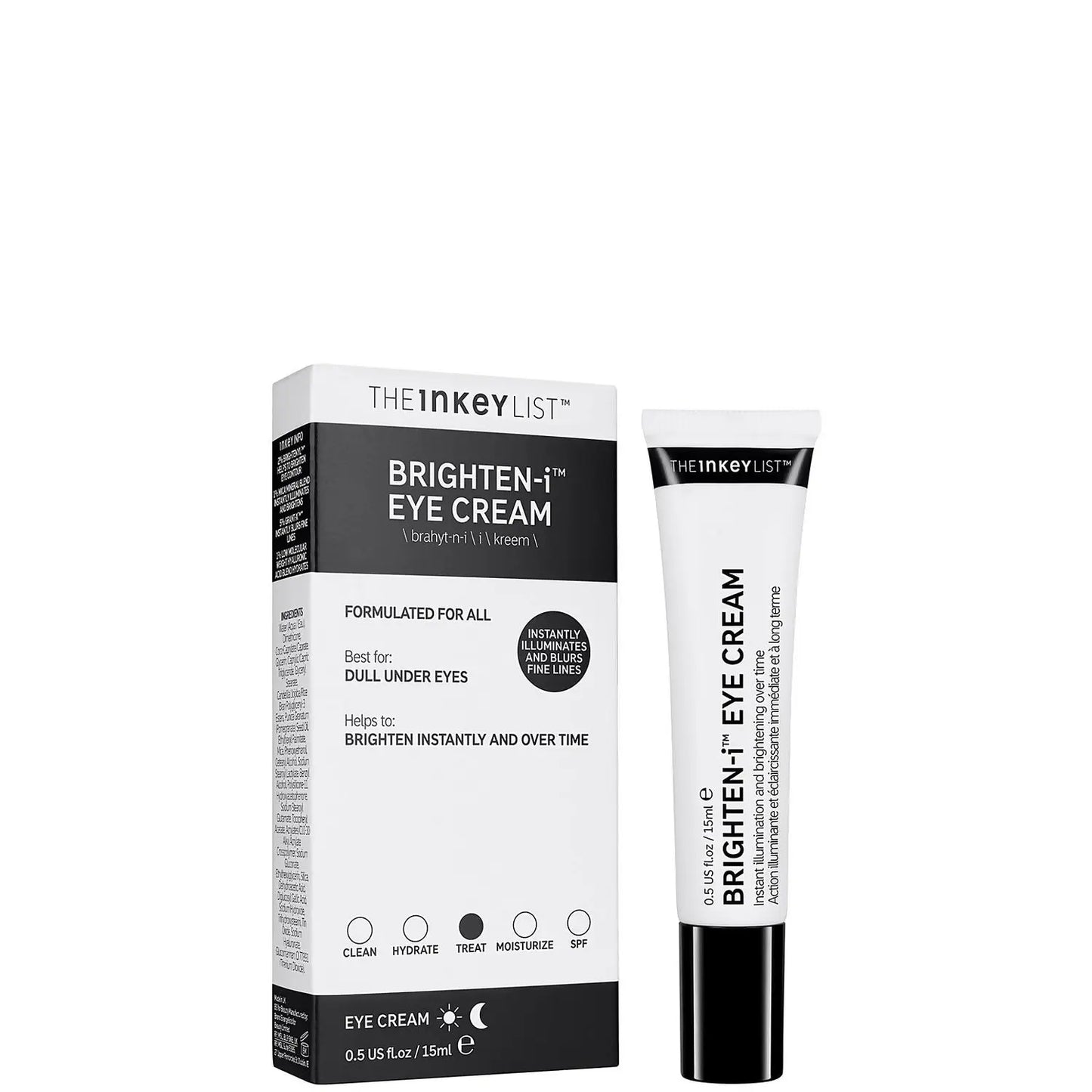 The Inkey List - Crème contour des yeux illuminatrice - 15ml SkinGard