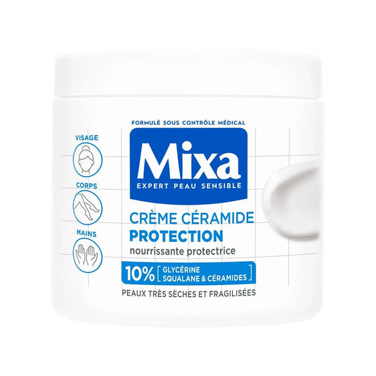 Mixa – Crème Hydratante & Fortifiante aux Céramides - 400ml SkinGard