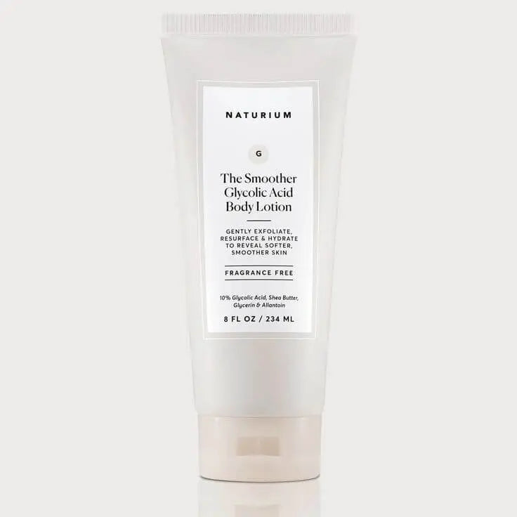 Naturium The Smoother - Lotion Corporelle Exfoliante à l'Acide Glycolique - 234ml SkinGard