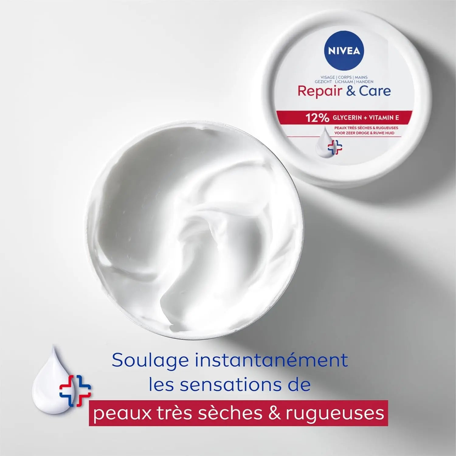 Nivea - Repair & Care 12% Glycérine + Vitamine E - 400ml SkinGard