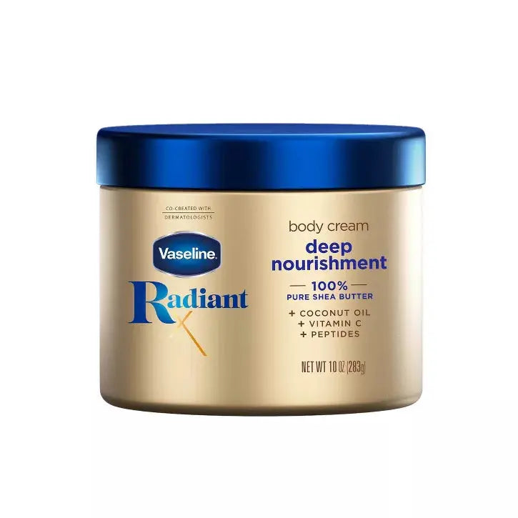 Vaseline Radiant X – Crème Corporelle Ultra-Nourrissante - 283g SkinGard