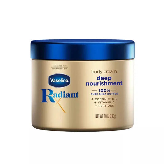 Vaseline Radiant X – Crème Corporelle Ultra-Nourrissante - 283g SkinGard